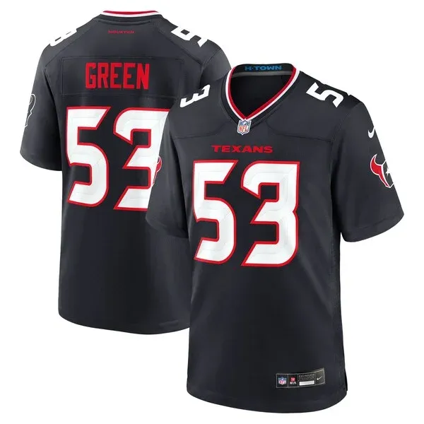 None Game NFL Jersey - Navy | Durable Football Apparel | NFL Football