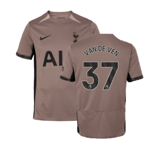 Pro Series Passionate Spurs Tottenham Third Shirt Van De Ven #37 U...