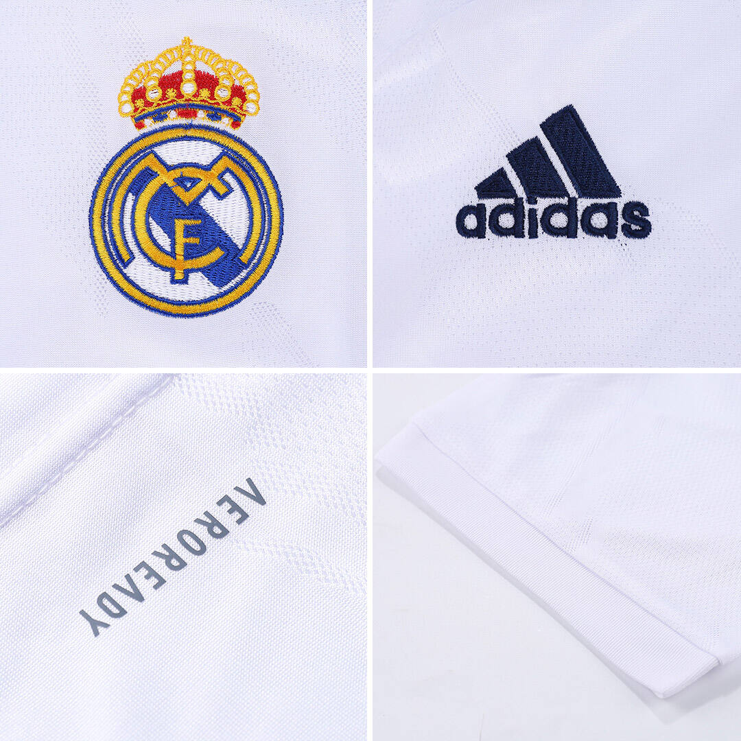 Real Madrid 20-21 Home White Soccer Jersey Shirt - Official Replica