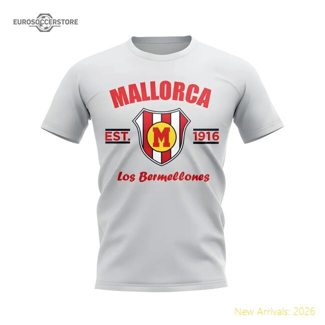 Mallorca Established Football T-shirt (white) - Cost-effective