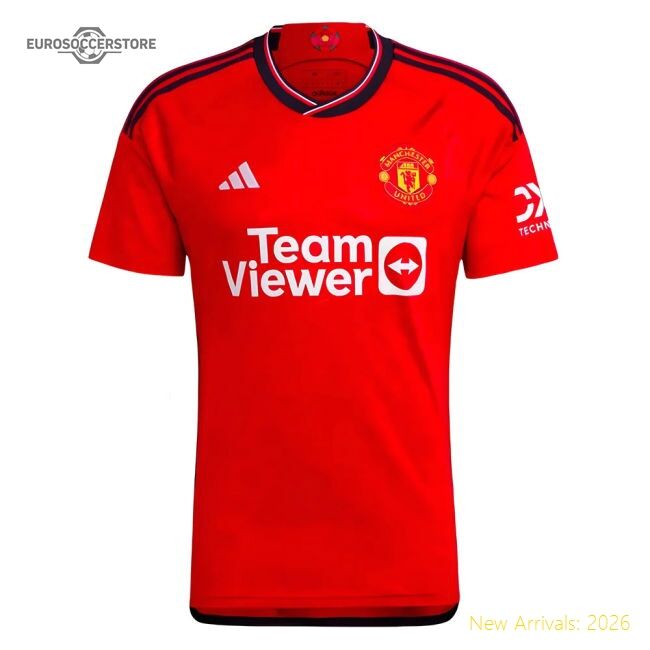 Official 2023-2024 Man Utd Home Shirt - Premium Quality Football