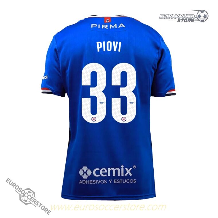 Cruz Azul 25-26 Home PIOVI 33 Football Jersey