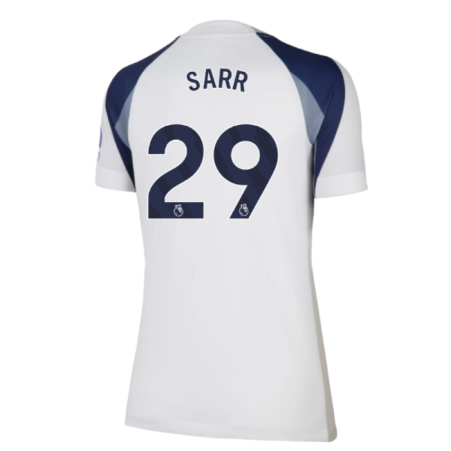 2025-2026 Tottenham Home Shirt (Womens) (Sarr 29) - high quality