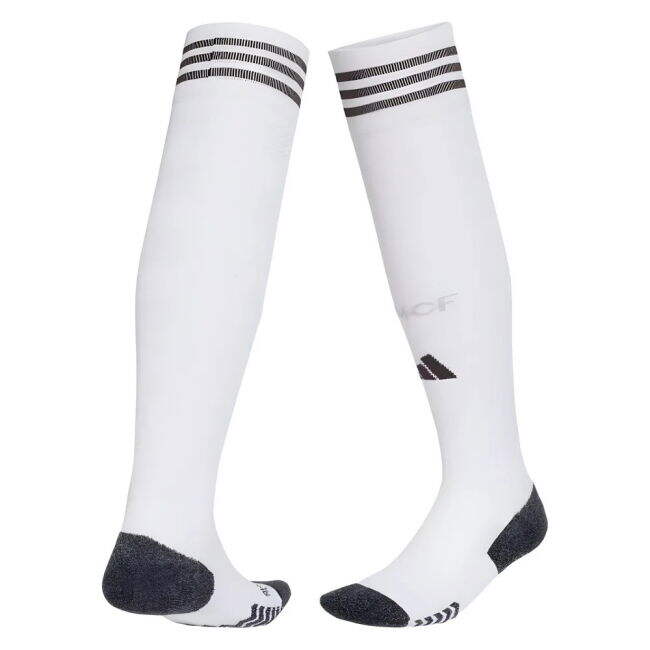 2025-2026 Real Madrid Home Socks (White)