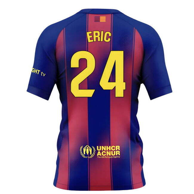 2025-2026 Barcelona Home match jersey - authentic performance wear