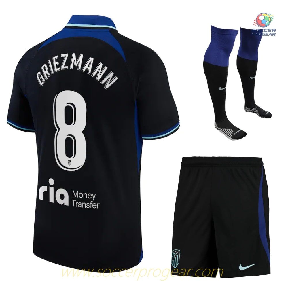 GRIEZMANN 2022 2023 Youth Atletico Madrid Home Football Soccer Jersey
