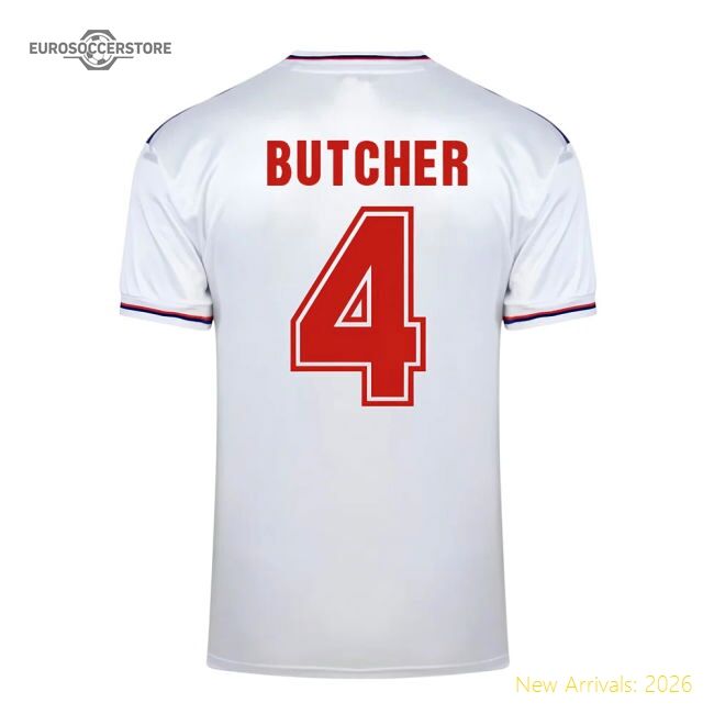 Durable England 2024-2025 Official Home Shirt Retro Classic