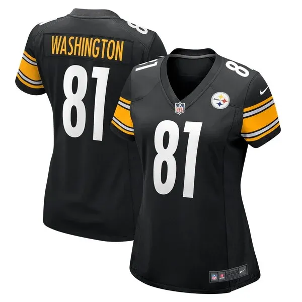 Performance Pittsburgh Steelers Game Jersey - Premium Black NFL Fan...