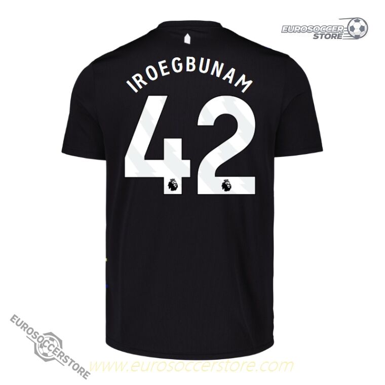 Everton Third Jersey 25-26 featuring IROEGBUNAM 42