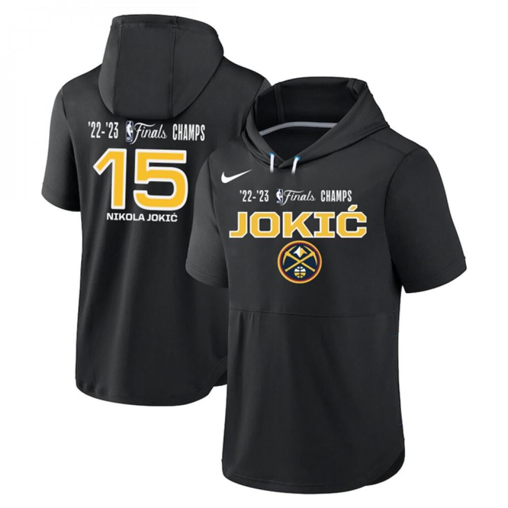 High-Quality Nikola Jokic15 Denver Nuggets Black Jersey - - NBA Collection