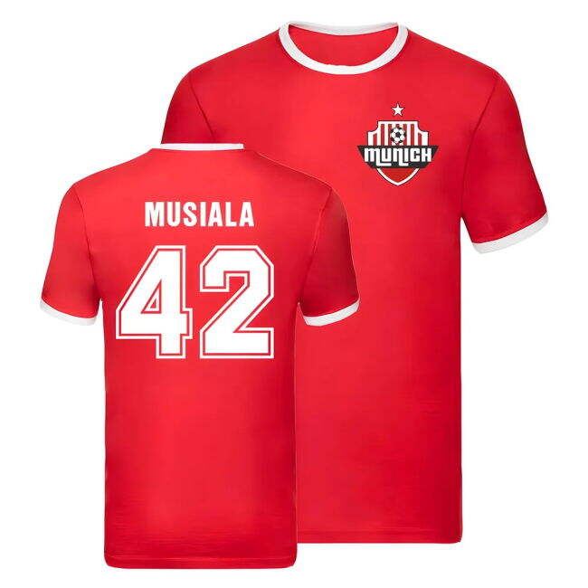 Loyal Bayern Musiala #42 High Performance Modern Style Shirt Young ...