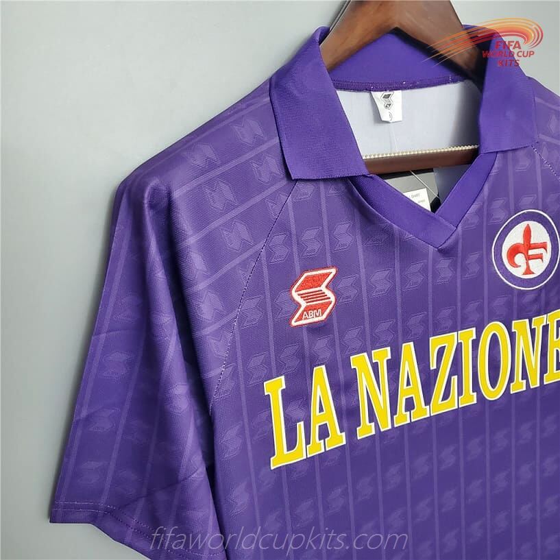 Fiorentina 89-90 Home Football Kit