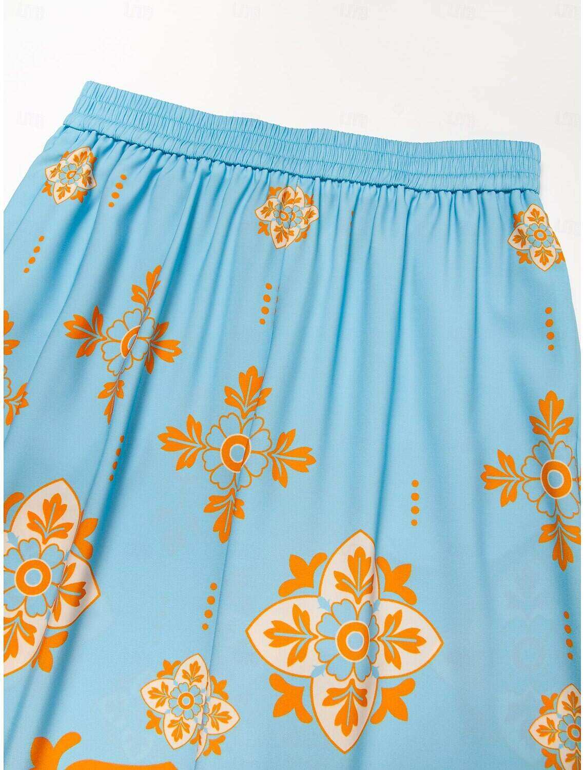 Satin Boho Double Slit Crew Neck Sleeveless Tank Top