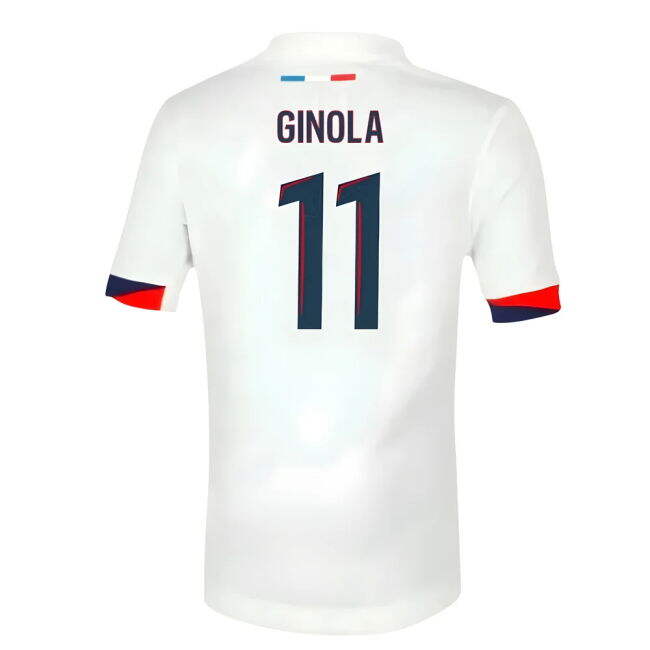 Pro Series Fervent Psg Psg Away Shirt Sponsorless Kids Ginola #11 ...