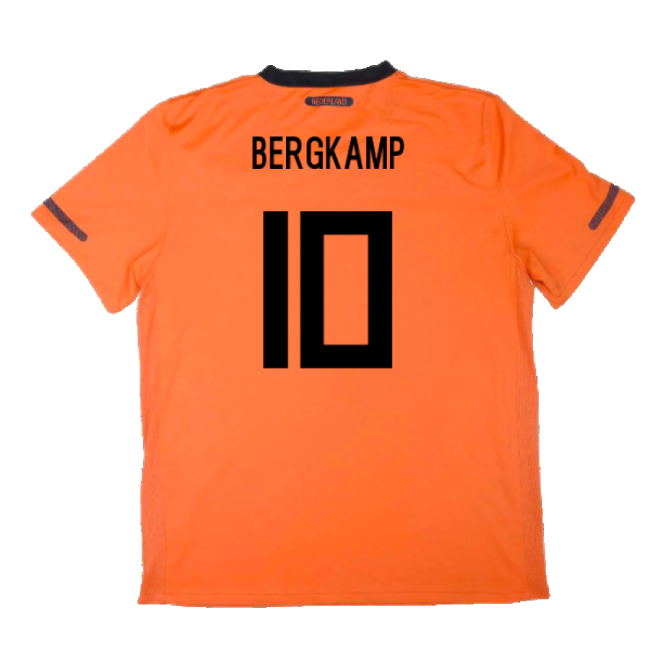 Bergkamp 10 Replica Quality Holland Home Supporter Shirt (Adults)