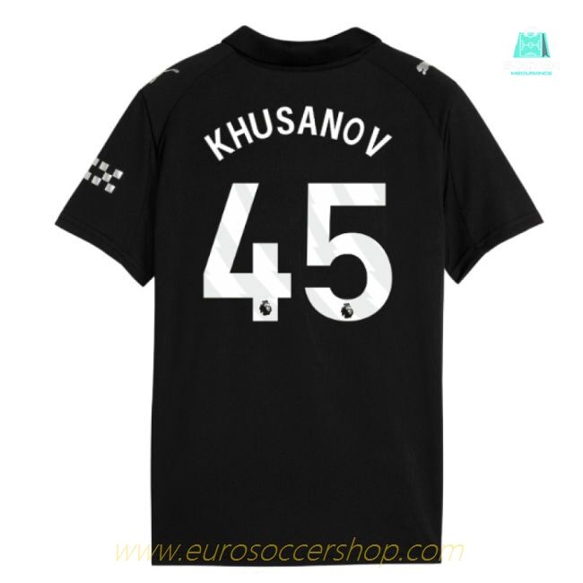 2025-2026 Man City Away Mini Kit (Khusanov 45)