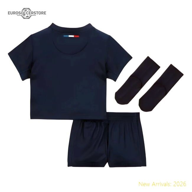 Fan-Favorite 2024-2025 Psg Home Infants Baby Kit (Your Name)