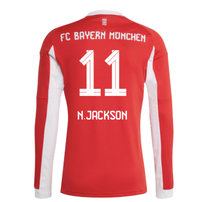2025-2026 Bayern Munich Soccer Club Home Strip (Jackson 11) (1)