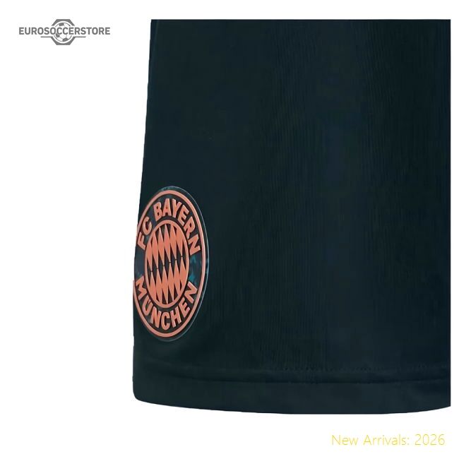 2024-2025 Bayern Munich Away Shorts (black) - Unbeatable Value