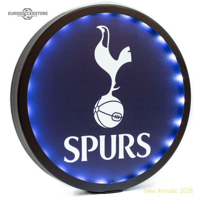 Spurs Hotspur Fc Metal Led Logo Sign - Economical - Collectors Item