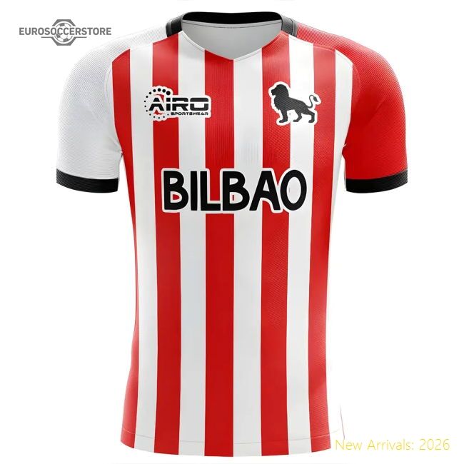 Performance 2025-2026 Athletic Bilbao Home Concept Football Shirt