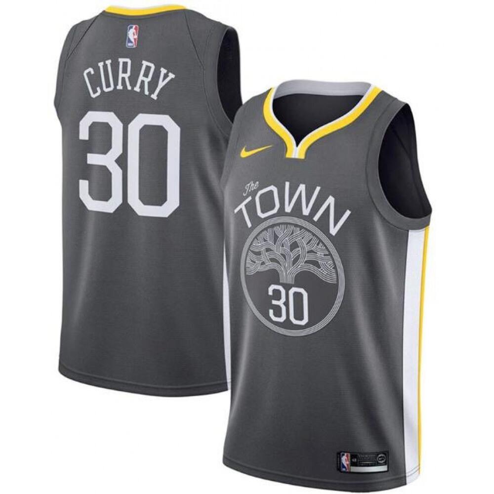 Jersey Golden State Warriors Stephen Curry30 - Black - Basketball Fan Gear