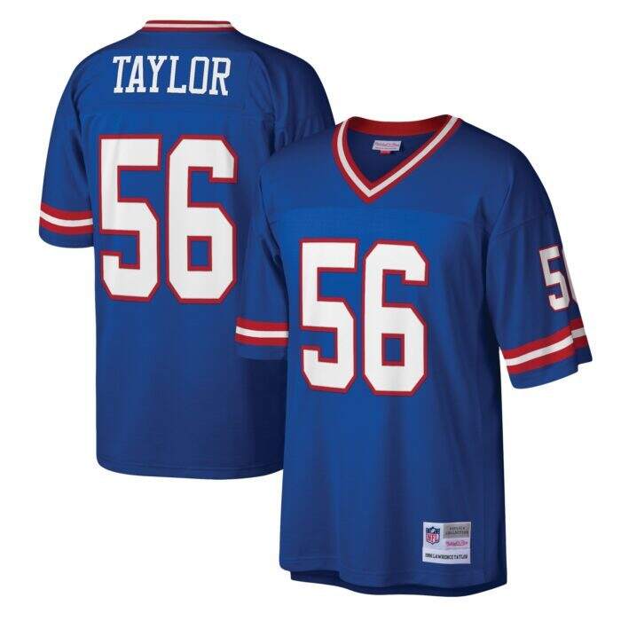 Men's New York Giants Lawrence Taylor Mitchell & Ness Roya...