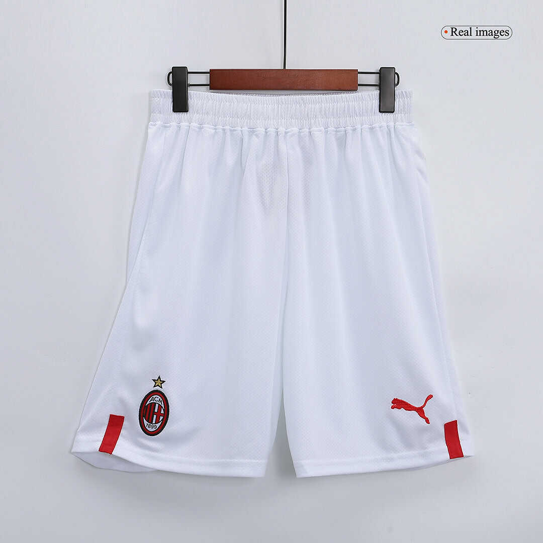 AC Milan Away Soccer Shorts 2022/23 Authentic Kit
