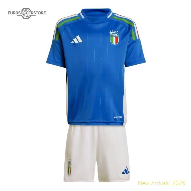 Authentic European Team 2024-2025 Home Short Sleeve Shirt