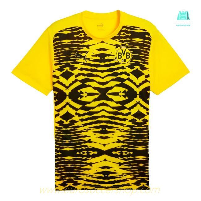 2024-2025 Borussia Dortmund Prematch SS Shirt (Yellow)