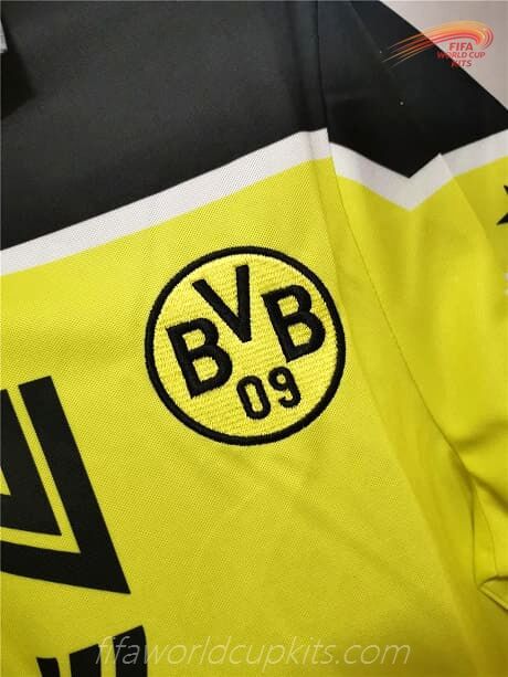 Dortmund 96-97 Home UCL Final Football Kit