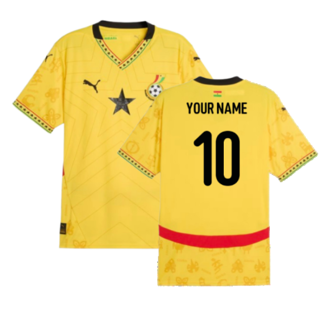 Premium Ghana 2024-2025 Away Jersey