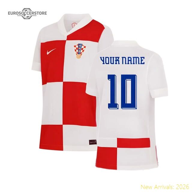 Official Croatia 2024-2025 Official Home Jersey Temperature-control