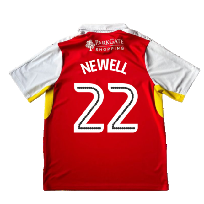 Rotherham 2016-17 Home Shirt ((Good) XL) (Newell 22)_793