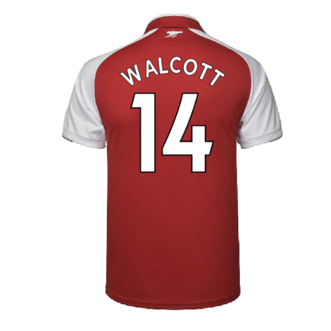 Arsenal 17/18 Home Football Shirt Adult Size XS ((Excellent) XS) (Walcott 14)