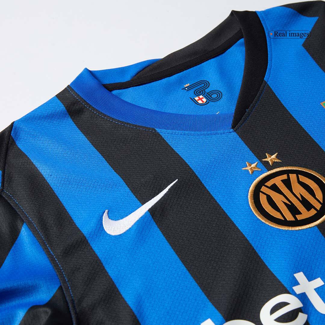 LAUTARO #10 Inter Milan Home  Soccer Jersey 2024/25 Authentic Kit