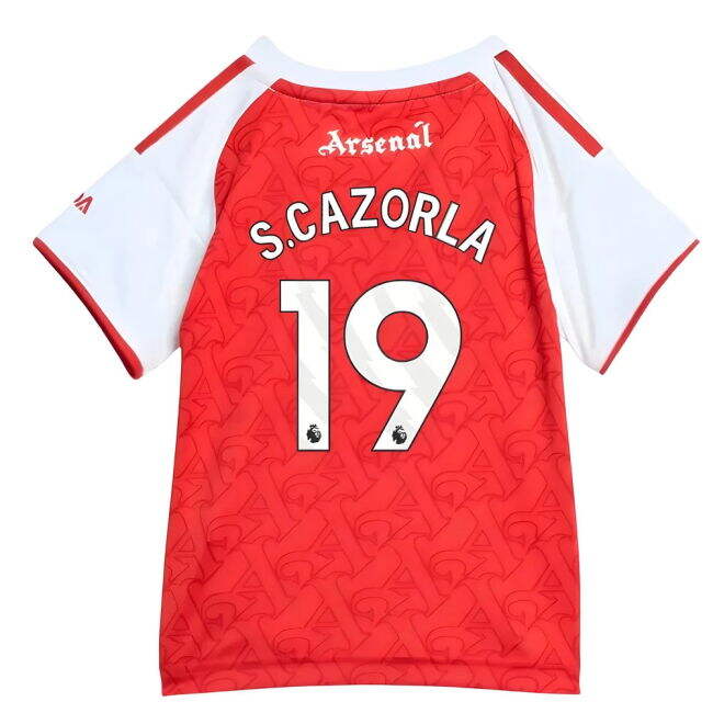 Baby Arsenal EPL Team Fashionable Home Game Jersey (Cazorla 19)