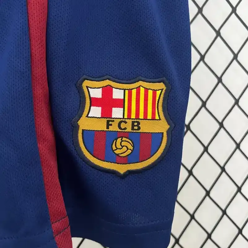 2009-2010 Kids Barcelona Jersey retro kit