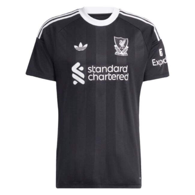 2025-2026 Liverpool Third Goalkeeper Shirt (Black) (A.Becker 1)