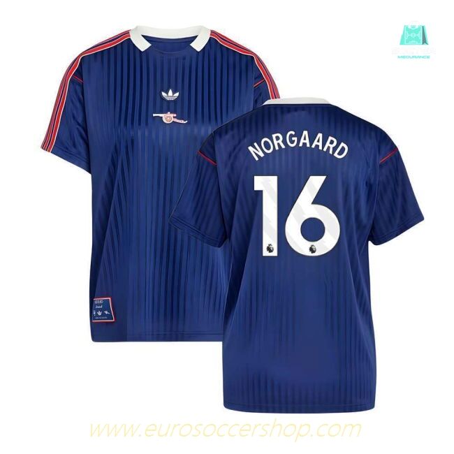 Arsenal Terrace Icons Shirt (Navy) (Norgaard 16)