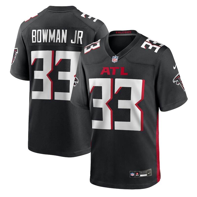 None Billy Bowman Jr. Atlanta Falcons Great Value Authentic Jersey