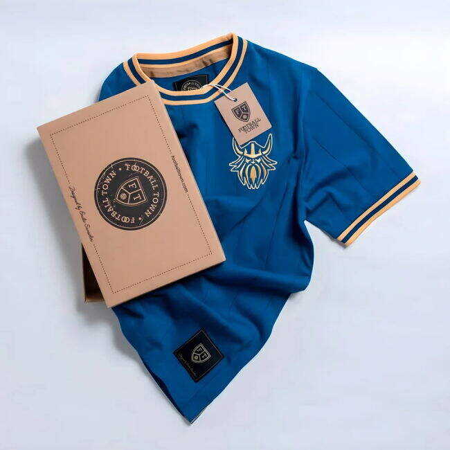 Vintage Sweden Blågult Away Soccer Jersey