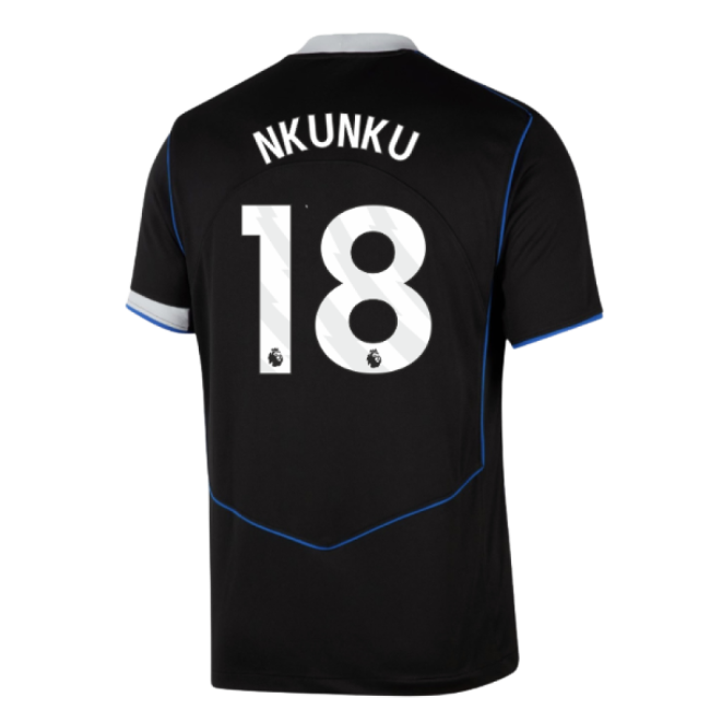 2025-2026 Chelsea Third Shirt (Nkunku 18) (Limited Edition)