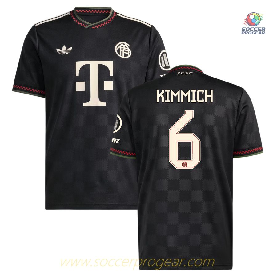 Bayern Munich Third Team Soccer Jersey 2025/26 Collection Kimmich