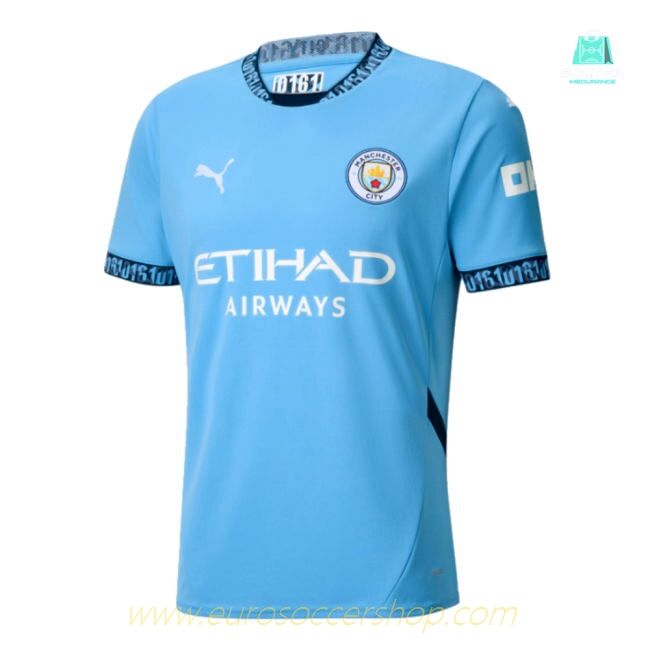 2024-2025 Man City Home Shirt (Your Name)