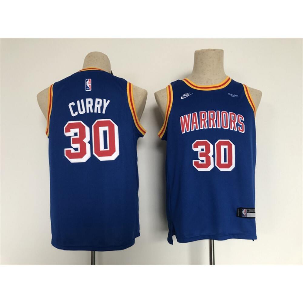 Limited Edition Golden State Warriors Stephen Curry30 Blue Jersey