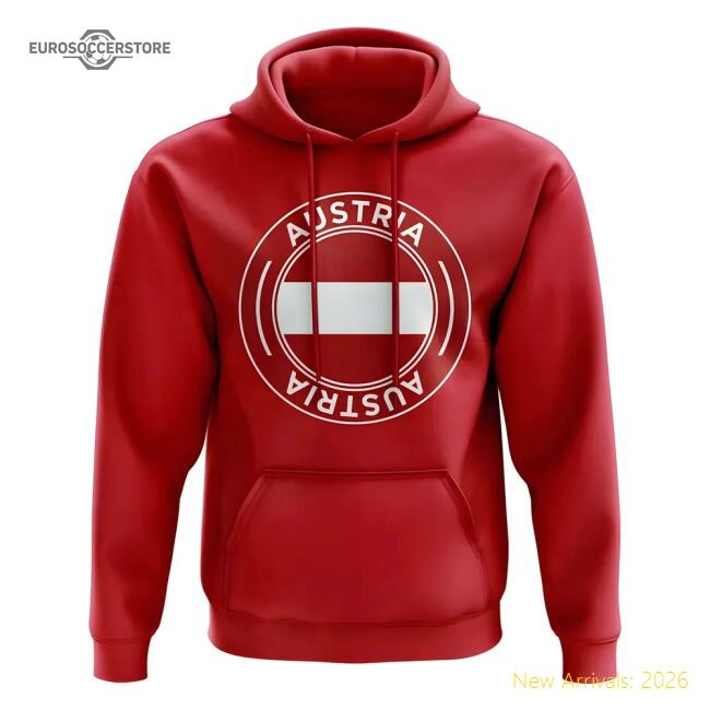Genuine Austria 2024-2025 Official Regular Hoodie Breathability