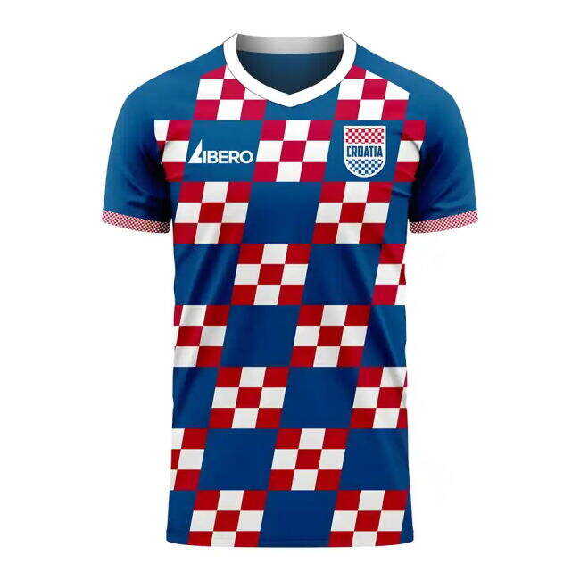Low Cost Croatia 2025-2026 Away Concept Football Kit (Libero) - Womens Gorgeous