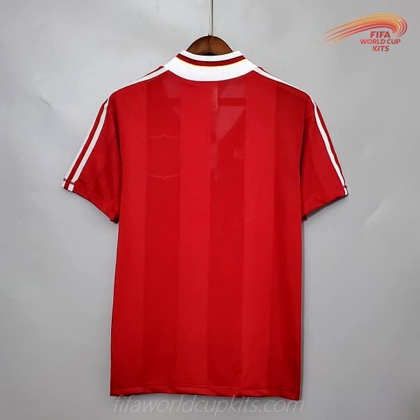 Home Game Soccer Uniform of Liverpool 95 to 96