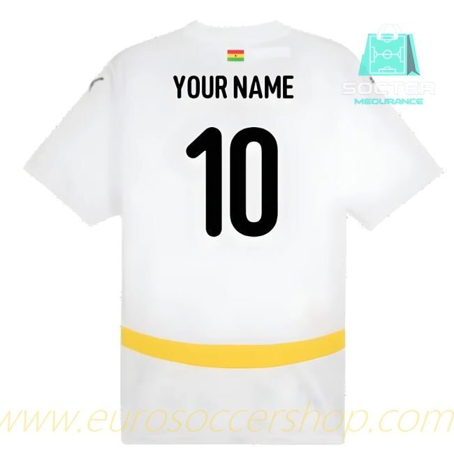 2024/25 Campaign Ghana FIFA Approved Home Jersey (Personalized Edition)